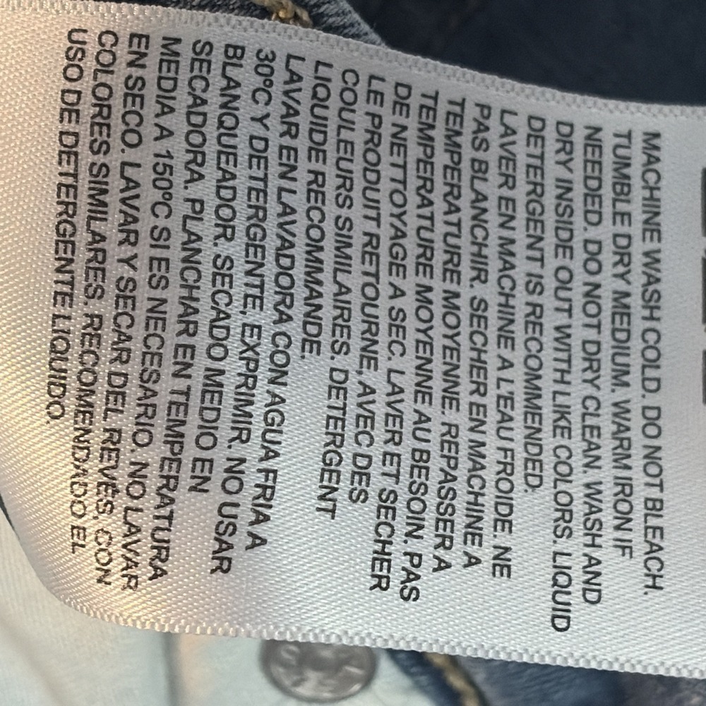 Levi's Denizen Women's Jeans Mid Rise Skinny Stretch Women 10 (30x30) Lite Wash - Picture 5 of 9
